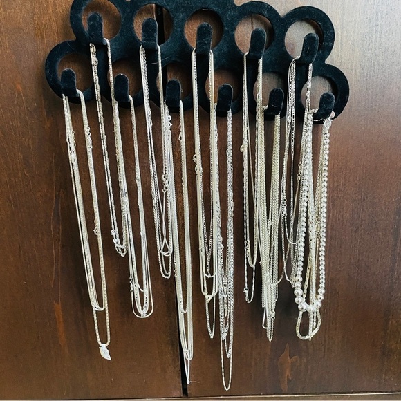 Green & Pink Unakite Jasper Rectangular Sterling Silver Vintage Pendant … - Picture 13 of 13